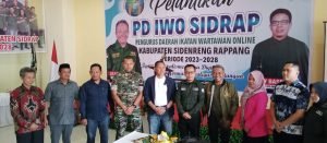 Kapolres Sidrap Hadiri Acara Pelantikan Pengurus Daerah Ikatan Wartawan Online