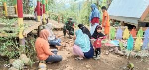 Kepedulian Babinsa di Wilayah dalam Mencerdaskan Generasi Penerus