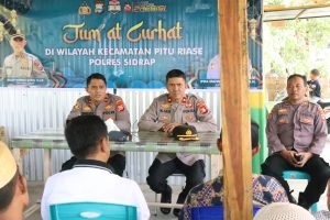 Saat Jumat Curhat, Waka Polres Sidrap Ajak Masyarakat Ciptakan Kamtibmas Tetap Kondusif Selama Ramadhan