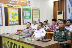 Rakor Lintas Sektoral,Kapolres Sidrap: Diharapkan Jadi Pedoman dan Petunjuk Menghadapi Perayaan Idhul Fitri