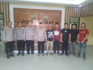 Kapolres Sidrap Lakukan Rapat Koordinasi Dengan Supporter Red Gank dan The Maczman