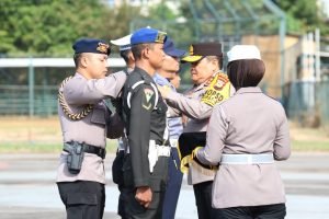 Kapolda Sulsel Pimpin Apel Gelar Pasukan Operasi Ketupat Lipu 2023