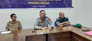 Polres Sinjai Gelar Rakor Lintas Sektoral Operasi Ketupat 2023