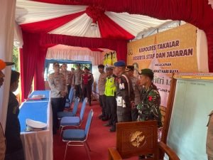 Kapolres Takalar Cek Kesiapan Pos Pengamanan Operasi Ketupat 2023