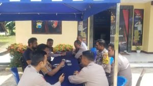 Kasat Samapta Polres Gowa Sidak Ke Polsek Bontonompo, Ini Tujuannya