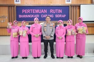 Ini Arahan Kapolres Sidrap Dalam Pertemuan Rutin Bhayangkari Cabang