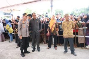 Kapolres Sidrap Hadiri Acara Pelepasan dan Pemberangkatan Jamaah Calon Haji Kloter III