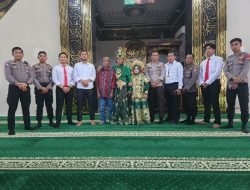 AKBP Erwin Syah Berikan Hak ke Tahanan Untuk Melangsungkan Prosesi Akad Nikah di Masjid Al Ikhlas Mapolres Sidrap 