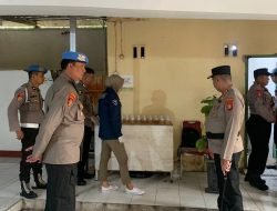 Diawasi Kapolres, Mendadak Personil Polres Pelabuhan Makassar lakukan Tes Urine