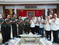 Sinergitas Bersama, Kodam XIV/Hsn – INLA Bahas Earth Festival 2023 Sulsel Sebagai Upaya Membangun dan Mengedukasi Generasi Muda