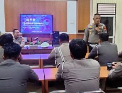 Persiapan Pengamanan Rangkaian Pemilu 2024, Personel Satlantas Polres Sidrap Mengikuti Pelatihan Fungsi Turjawali
