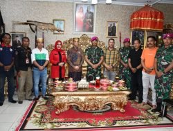 Danyonmarhanlan VI Makassar Silaturahmi ke Raja Gowa XXXVIII