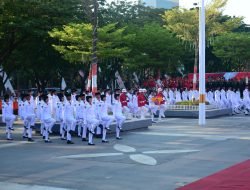 Merdeka, Komandan Yonmarhanlan VI Hadiri Perayaan HUT Kemerdekaan RI ke-78