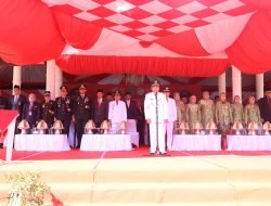 Kapolres Sidrap Hadiri Upacara Peringatan Detik-Detik Proklamasi Kemerdekaan ke-78 Republik Indonesia