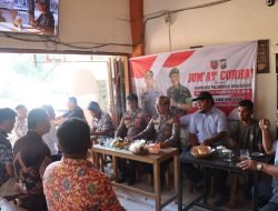 Lewat Inovasi Jum’at Curhat,Polres Pelabuhan lakukan Tatap Muka dengan Warga Kecamatan Wajo