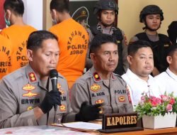 Kapolres Sidrap Pimpin Press Release, Ini Hasil Operasi Pekat Lipu 2023 Selama 20 Hari