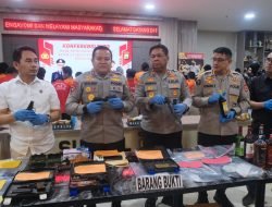 Polda Sulsel Ungkap 490 Kasus Kejahatan Dalam Ops Pekat Lipu,Termasuk Peredaran Senpi Ilegal