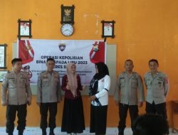 Ops Bina Waspada Hari ke-5,Sat Binmas Polres Sinjai laksanakan Penyuluhan di Sekolah