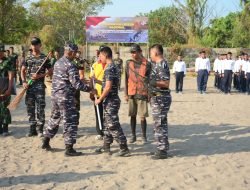 Peduli Kali dan Pantai, Prajurit Yonmarhanlan Vl Sukseskan Program Kali Bersih Nasional