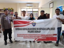 Hari Ke-8 Ops Bina Waspada,Sat Binmas Kunjungi Universitas Ichsan Sidrap