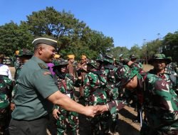 Pelatihan Belneg dan JSN 45 Universitas Karya Dharma Makassar di Gelar di Rindam,Kapoksahli Hadir Wakili Pangdam XIV/Hsn