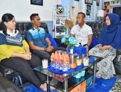 Pererat Kekeluargaan, Perwira Yonmarhanlan VI Makassar Rutin Laksanakan Anjangsana ke Rumah Prajurit