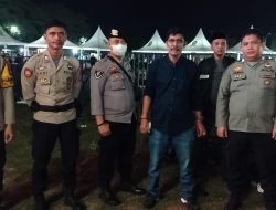 Polres Sinjai lakukan Pengamanan Panggung Hiburan dan Pasar Rakyat