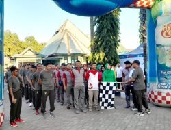 Semarak HUT TNI ke-78,Kodim 1409/Gowa Gelar Bhakti Sosial,Jalan Santai dan Olahraga Bersama