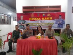 Polda Sulsel Gelar Minggu Kasih Di Gereja Toraja Panakukang : Tingkatkan Toleransi Umat Beragama