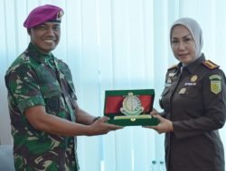 Pelihara Sinergitas,Danyonmarhanlan VI Silaturahmi dengan Kejari Kota Makassar