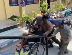 Pelayanan Prima, SPKT Polres Sidrap Berikan Fasilitas Layanan Kursi Roda