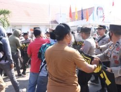 Polres Takalar Gelar Simulasi Sispamkota Sebagai Persiapan Pemilu 2024 