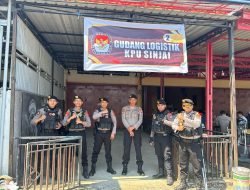Satuan Samapta Polres Sinjai Gelar Patroli Ke Penyelenggaran Pemilu dan Objek Vital