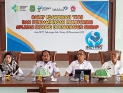 Dukung Percepatan Penurunan Stunting, Kasat Binmas Polres Sidrap Hadiri Rakor TPPS
