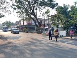 Berikan Rasa Aman di Pagi Hari, Ini Yang di Lakukan Sat Lantas Polres Sidrap