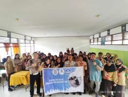 Polres Sidrap Ajak Pelajar SMKN 1 Sidrap Prioritaskan Keselamatan Berkendara di Jalan Raya