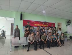 Minggu Kasih, Satbinmas Polres Pelabuhan Makassar Tatap Muka Dengan Pengurus SMA Zion