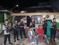 Agar Berjalan Lancar,Satgas Operasi Mantap Brata Polres Pelabuhan Makassar Amankan Nobar Debat Cawapres