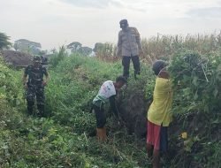 Peduli Lingkungan, Personil Koramil 1409-05/Pallangga Laksanakan Karya Bakti