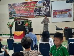 Gelar Minggu Kasih bersama Jemaat Gereja Oikumene Imanuel, Kasat Binmas Polres Takalar Ajak Warga Jaga Kamtibmas Jelang Pemilu 2024