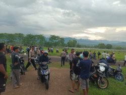 Demi Keselamatan, Sat Lantas Polres Sinjai Bubarkan Balapan Tes Motor di Sirkuit Gareccing