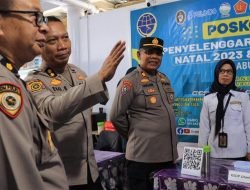Biro SDM Polda Sulsel Kunjungi Pospam Ops Lilin 2023 di Makassar