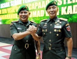 Pangdam XIV/Hsn Resmi Berganti,Kasad Lantik Mayjen Bobby Menggantikan Mayjen Totok