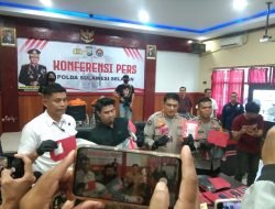 Kabidhumas Polda Sulsel Gelar Konferensi Pers Penangkapan Pembobol ATM Lintas Provinsi,Modus Call Center Palsu