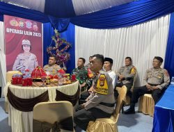 Kapolres Gowa Ikuti Zoom Meeting Monitoring Malam Pergantian Tahun Baru