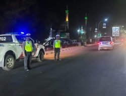 Patroli Blue Light Sat Lantas Polres Takalar Antisipasi Gangguan Kamseltibcar Lantas