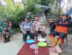 Memasuki Musim Hujan, Bhabinkamtibmas Tabaringan Blusukan di Pemukiman Ingatkan Warganya