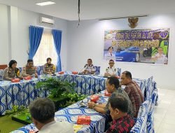 Bahas Bundaran Samata,Kasat Lantas Polres Gowa Koordinasi dengan Pihak Dishub Provinsi Sulsel