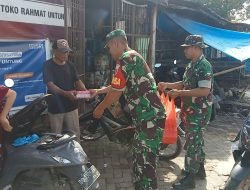 Jum’at Berkah Koramil 1409-08/Bontonompo Berbagi Kepada Masyarakat