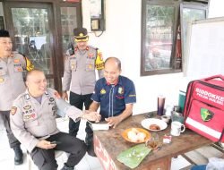 Wakapolres Sidrap Cek Personil Pengamanan di Kantor KPU, Ini Tujuannya